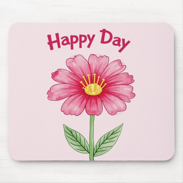 Mousepad dia feliz (Frente)