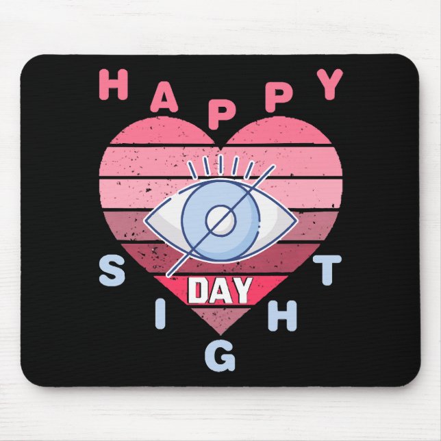 Mousepad Dia Feliz da Visão (Frente)