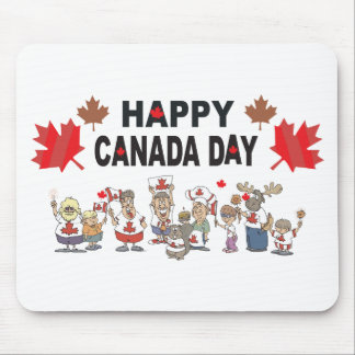 Mousepad Dia feliz de Canadá