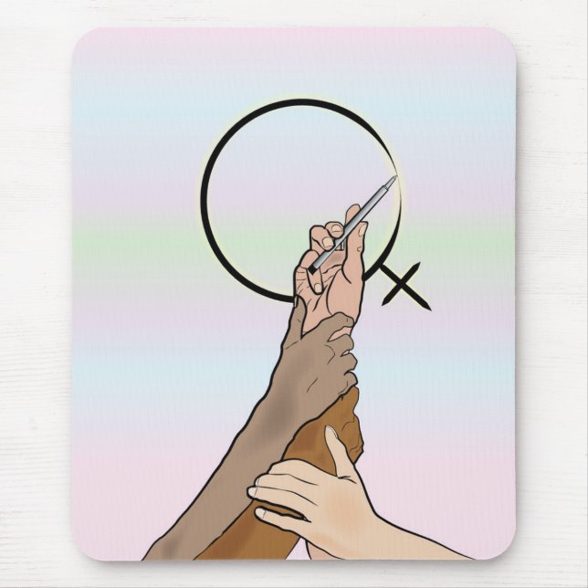 Mousepad Dia Internacional da Mulher (Frente)
