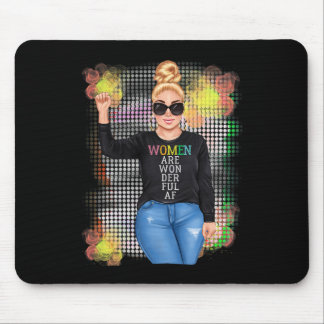 Mousepad Dia Internacional da Mulher Mês da História da Mul