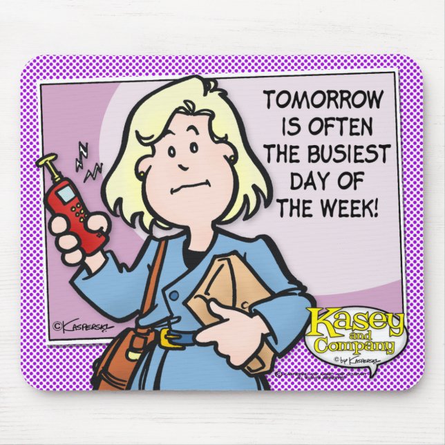 Mousepad Dia mais movimentado (Frente)