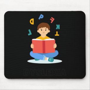 Mousepad Dia Mundial de Sensibilização Dislexia Racerback