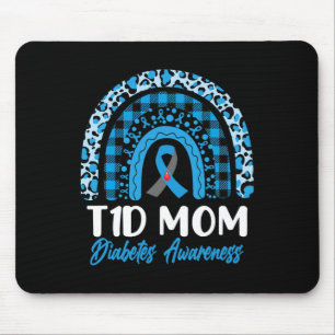 Mousepad Dia Mundial de Sensibilização para a Diabetes T1d