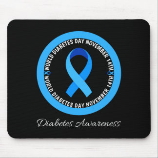 Mousepad Dia Mundial do Diabetes 2023 Diabetes Tipo 1 Tipo