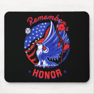 Mousepad Dia Mundial dos Tanques em Memória "Recordar e Hon