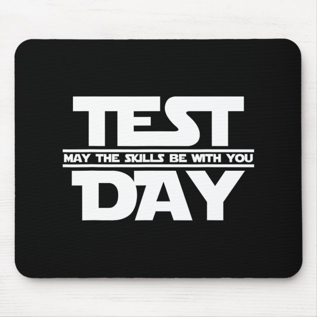 Mousepad Dia Que As Habilidades Estejam Com Você Professora (Frente)