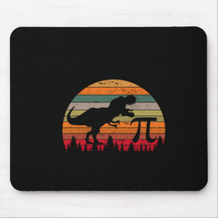 Mousepad Dia Retro Pi 3.14 Dinossauro Pi Day Divertido Mate