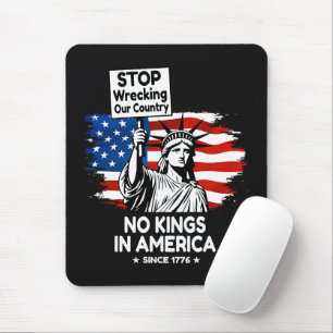 Mousepad Dia Sem Reis - Pare de Arruinar o Nosso País Prote