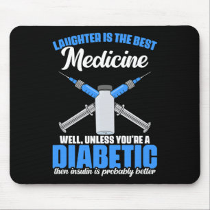 Mousepad Diabetes Diabéticos Insulina Diabetes Guerreiro Di