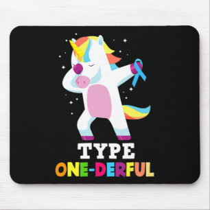 Mousepad Diabetes Diabéticos Tipo 1 Diabetes T1D Tipo Um De