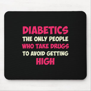 Mousepad Diabetes Tipo 1 Mãe Mãe Mãe T1d Sensibilização Dia