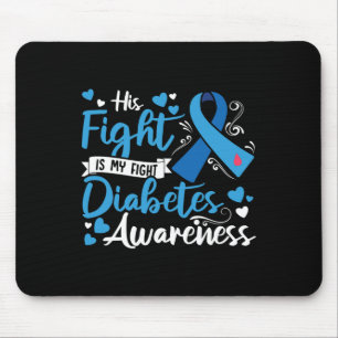 Mousepad Diabetes Tipo 1 Sua Luta É Minha Luta Contra Diabe