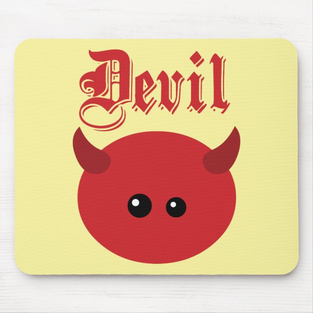 Mousepad Diabo Bonito (Frente)