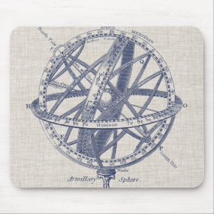 Mousepad Diagrama da Esfera do Armilário