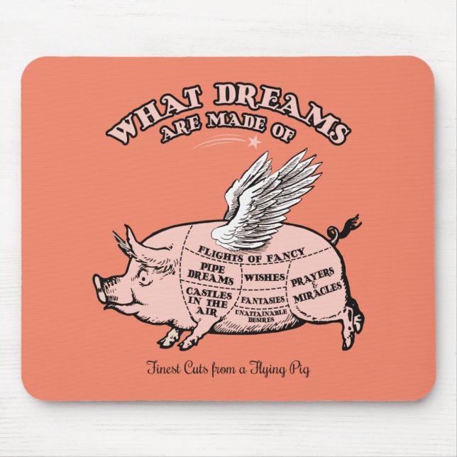Mousepad Diagrama de Porcos Voadores (Frente)