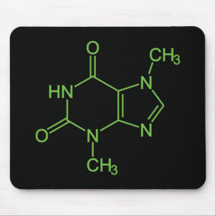Mousepad Diagrama do produto químico da molécula do