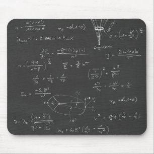 Mousepad Diagramas e fórmulas da astrofísica