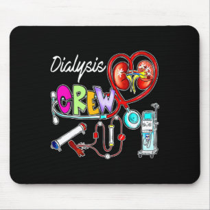 Mousepad Diálise Tripulação Estetoscópio Cardíaco Nefrologi
