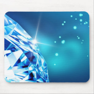 Mousepad diamante azul