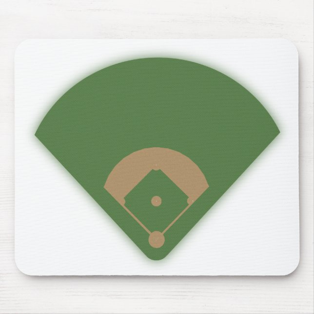 Mousepad Diamante de basebol: (Frente)