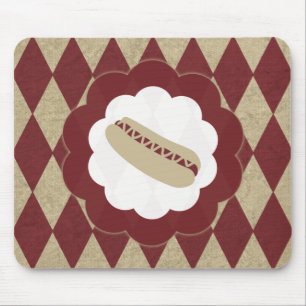 Mousepad diamantes de cachorro quente