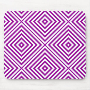 Mousepad Diamond Chevron Roxo