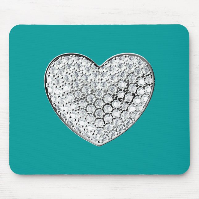 Mousepad Diamond Heart (Frente)