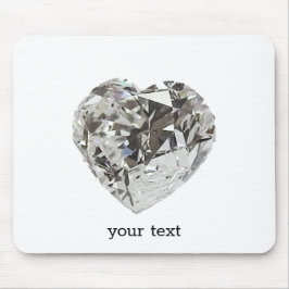 Mousepad Diamond Heart