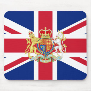 Mousepad Diamond Jubilee Union Flag e Royal Crest