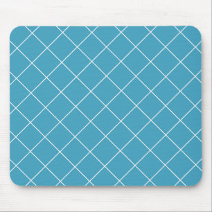 Mousepad Diamond Pattern Aqua