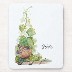 Mousepad Diário Personalizado de Observação de Pássaros par