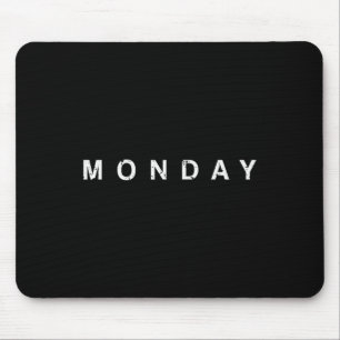 Mousepad Dias Da Semana Segunda-feira Terça-feira Quarta-fe