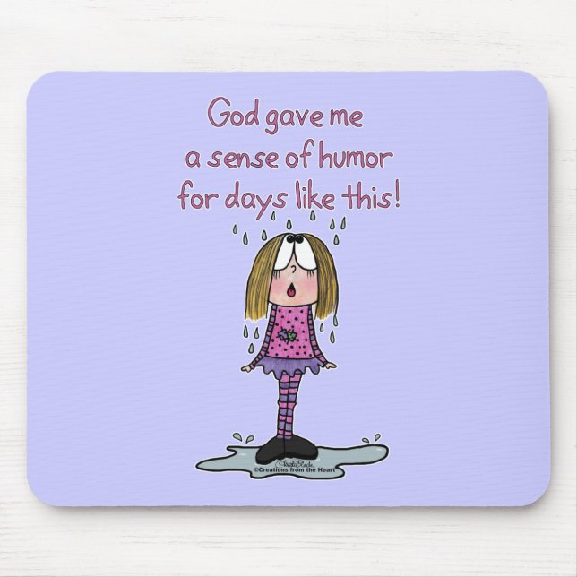 Mousepad Dias de Chuva (Frente)