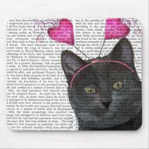 Mousepad Dias de os namorados de Gato Preto