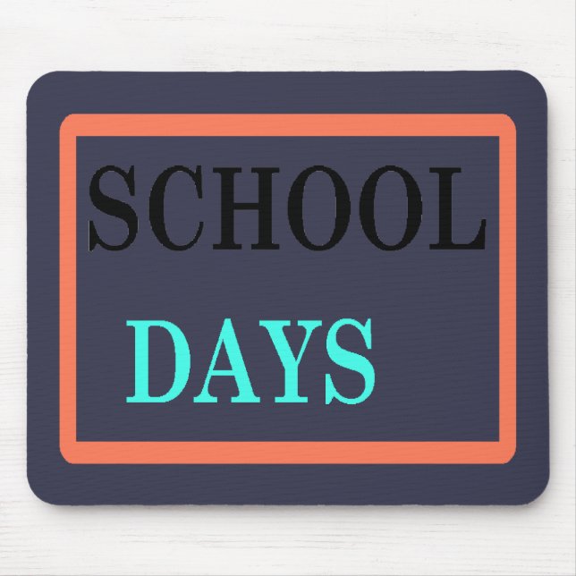 Mousepad Dias escolares (Frente)