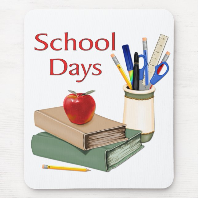 Mousepad Dias escolares (Frente)
