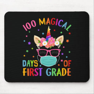 Mousepad Dias Mágicos De Máscara De Unicórnio Do Primeiro G