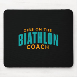 Mousepad Dibs No Treinador De Biatlo Engraçado Biathlon Coa