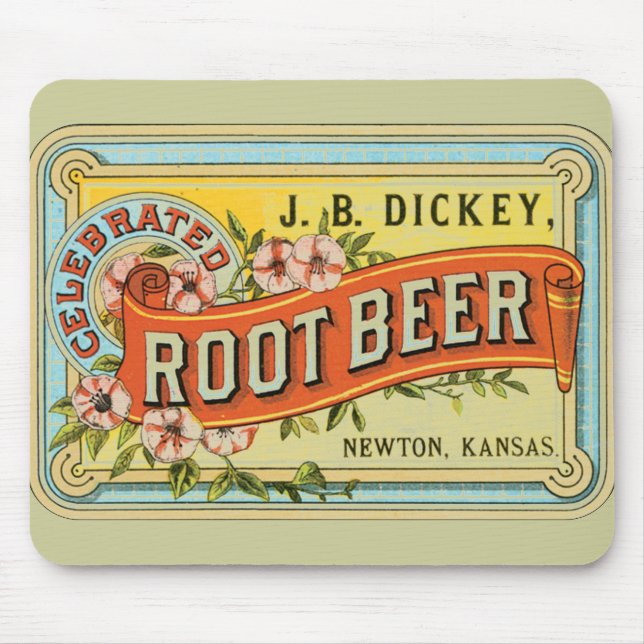 Mousepad Dickey Root Beer (Frente)