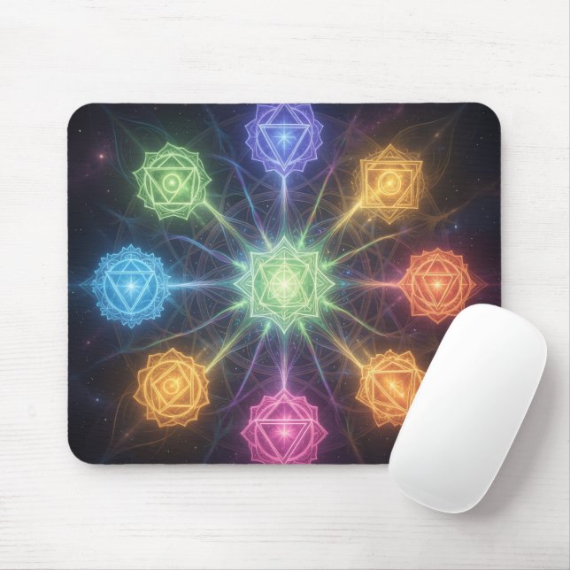 Mousepad Die 7 Chakren´4 (Com mouse)