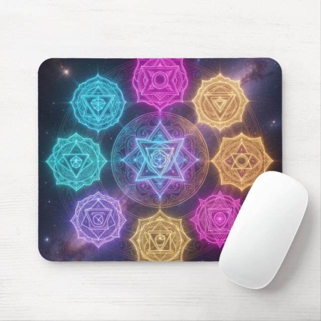 Mousepad Die 7 Chakren´6 (Com mouse)