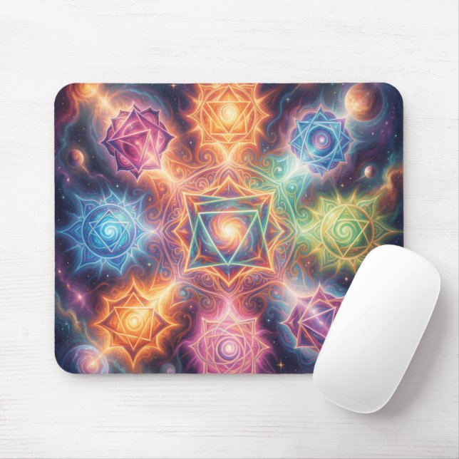 Mousepad Die 7 Chakren´8 (Com mouse)