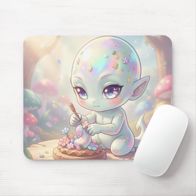 Mousepad Die Galaxienwanderer des Nektars (Com mouse)