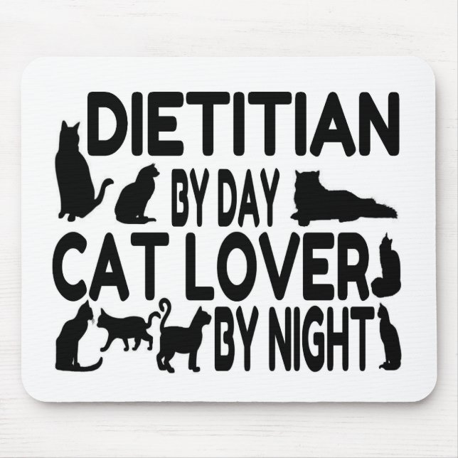 Mousepad Dieticiano Cat Lover (Frente)