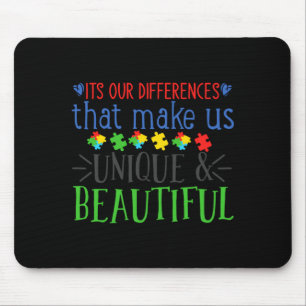 Mousepad Diferenças do Autismo Conscientização do Autismo A