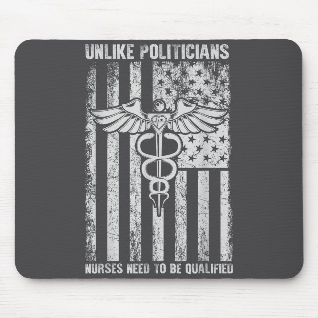 Mousepad Diferente Liticians Citação de Sarcasmo Enfermeiro (Frente)
