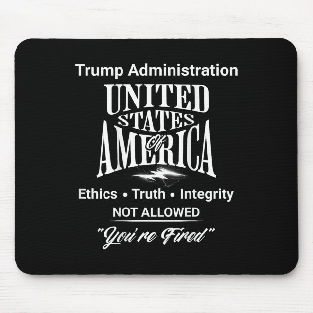 Mousepad Diga a Verdade Você Está Demitido Administração Tr (Frente)