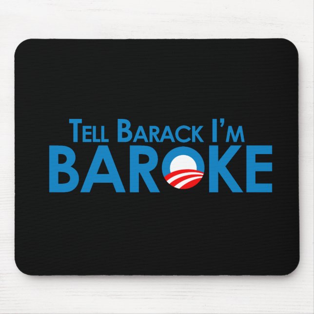 Mousepad Diga Barack Im Baroke (Frente)