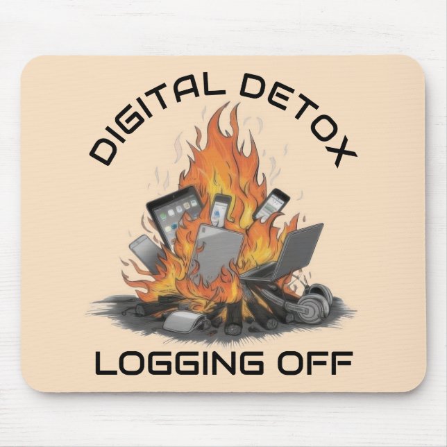 Mousepad Digital Detox (Frente)